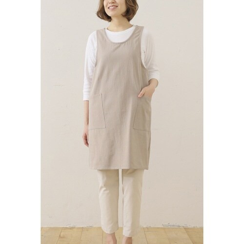 エプロン atelier Nuuit ライトグレー