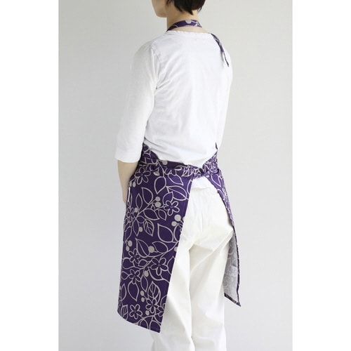 エプロン atelier Nuuit パープル