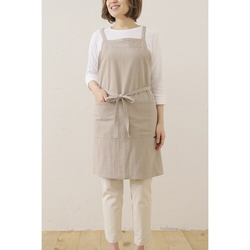 エプロン atelier Nuuit ライトグレー