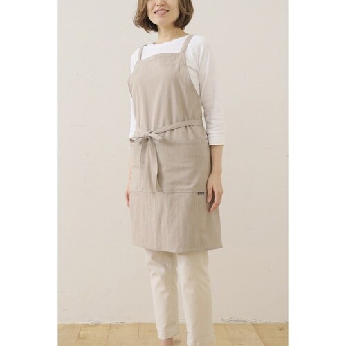 エプロン atelier Nuuit ライトグレー
