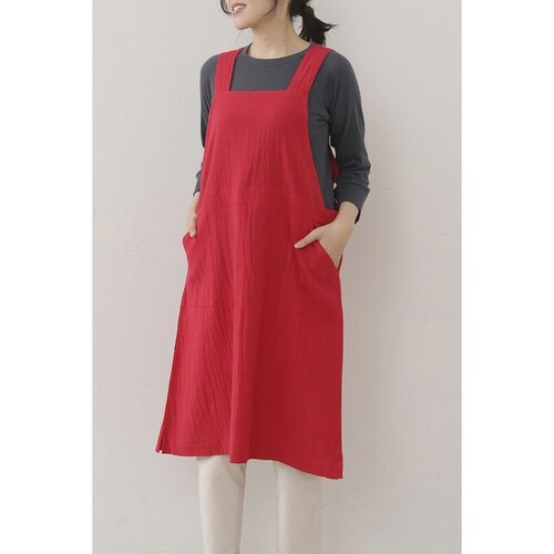 エプロン atelier Nuuit レッド