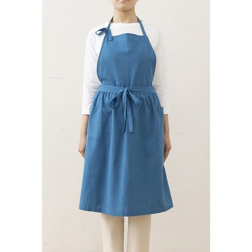 エプロン atelier Nuuit ブルー