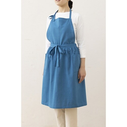 エプロン atelier Nuuit ブルー