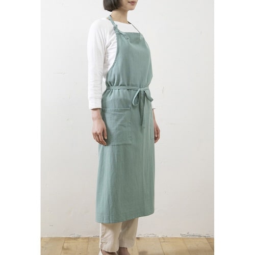 エプロン atelier アッシュグリーン