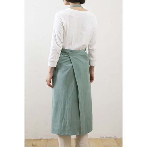 エプロン atelier アッシュグリーン