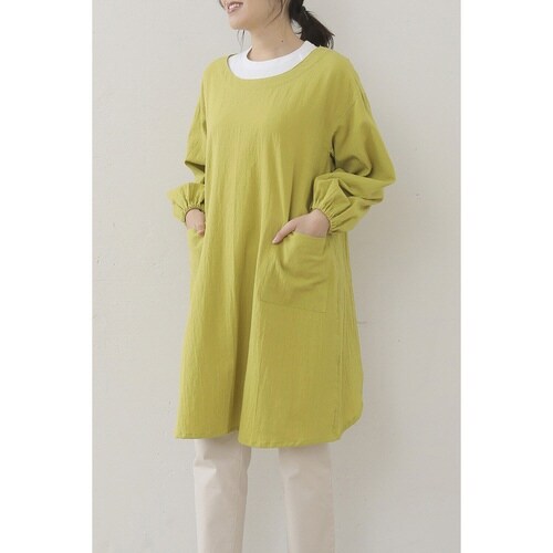 エプロン atelier ライムグリーン