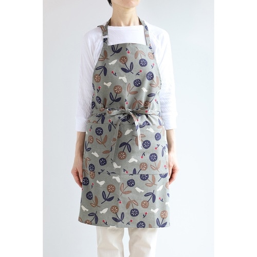 エプロン atelier Nuuit グレー