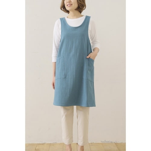 エプロン atelier Nuuit ブルー