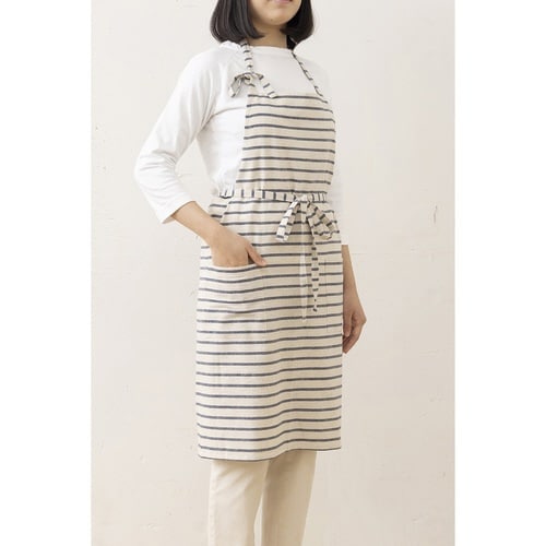 エプロン atelier キナリ×ネイビー