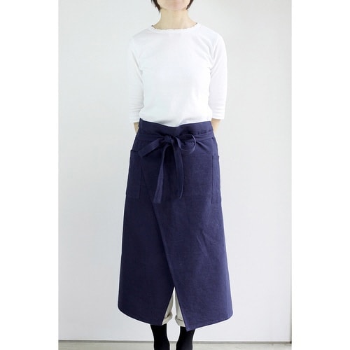 エプロン atelier Nuuit ネイビー