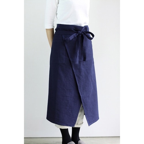 エプロン atelier Nuuit ネイビー
