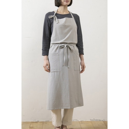 エプロン atelier Nuuit グレー