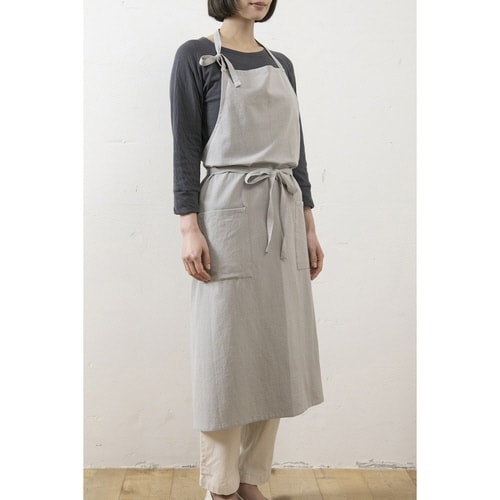 エプロン atelier Nuuit グレー