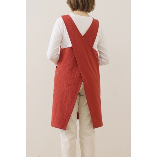 エプロン atelier ブリックレッド