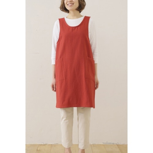 エプロン atelier ブリックレッド