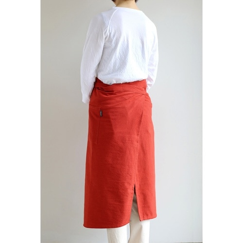 エプロン atelier ブリックレッド