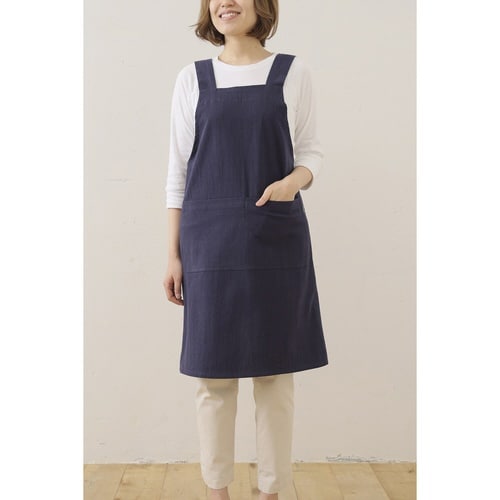 エプロン atelier Nuuit ネイビー