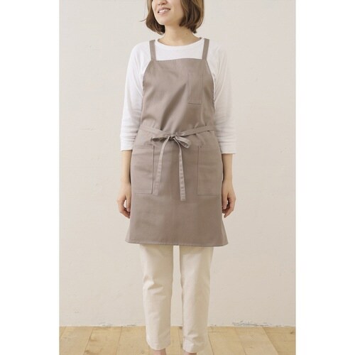 エプロン atelier Nuuit グレー