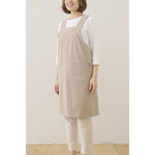 エプロン atelier Nuuit ライトグレー