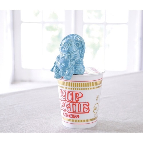 置物 Tanutanu 信楽焼 たぬき オスブルー