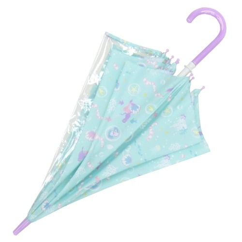 傘 マーメイドカサ S 子供用 45cm ブルー