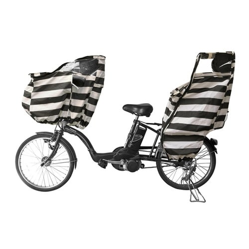 レインカバー Fabhug 自転車 前 ベージュ