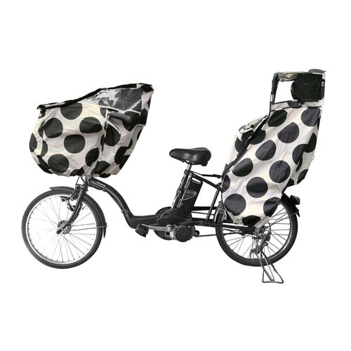 レインカバー Fabhug 自転車 前 ドット