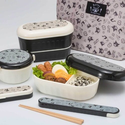 お弁当箱 デザートケース 1段 300ml 黒