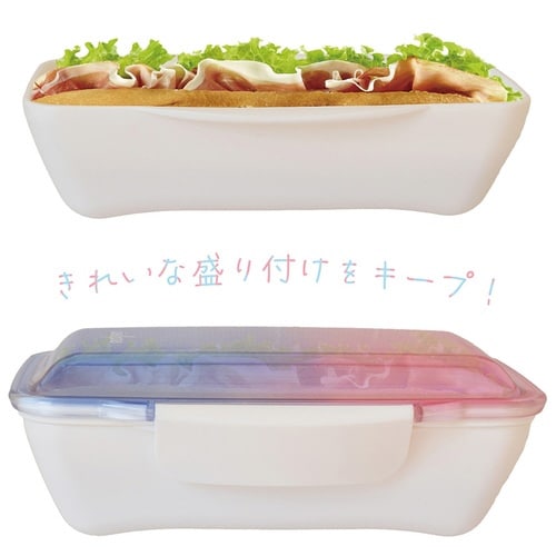 弁当箱 500ml シエルプレ サックスピンク