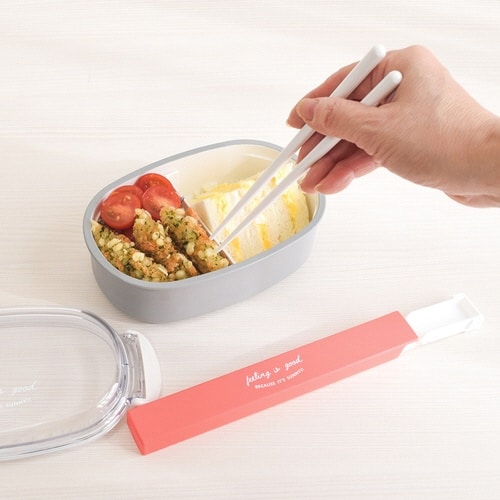 箸箱セット FIG 18cm 箸&ケース レッド