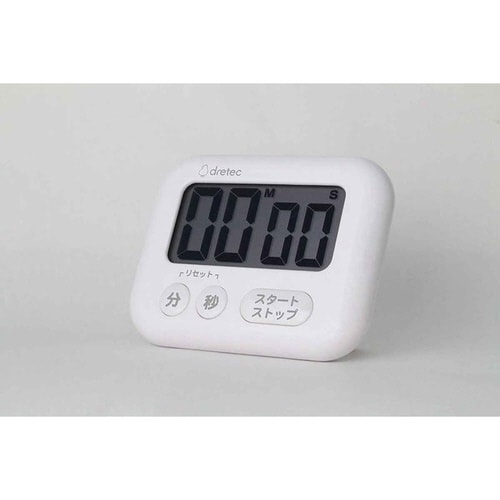 キッチンタイマー シャボン ホワイト