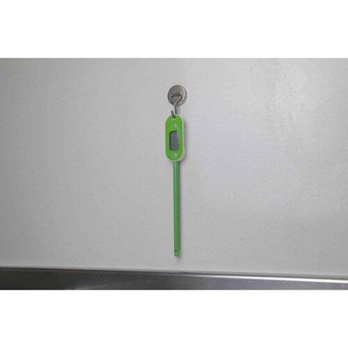 料理用温度計 防水クッキング温度計 グリーン