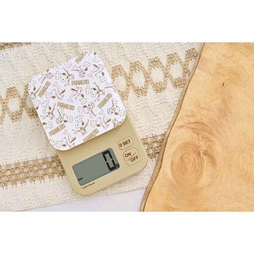 デジタルスケール 2kg PEANUT アイボリー