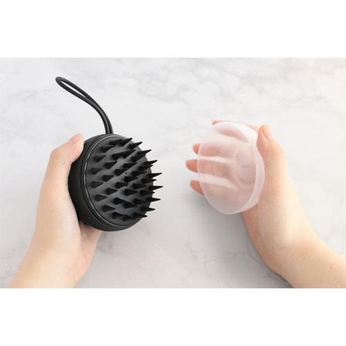 スカルプブラシ 2wayスカルプブラシ ブラック