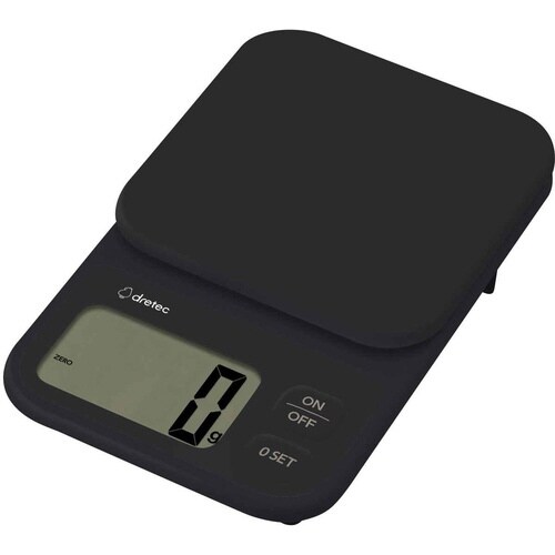 デジタルスケール 3kg エクレ 計量器 ブラック