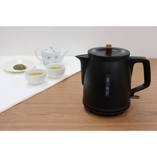 電気ケトル 0.8L KYUPOT ブラック