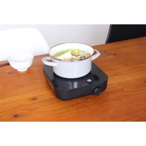 IHコンロ 卓上 1口 ピッコリスト ブラック