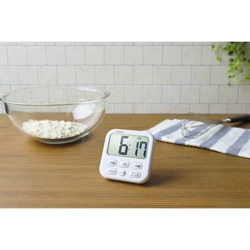 キッチンタイマー シャボン6 マグネット付き