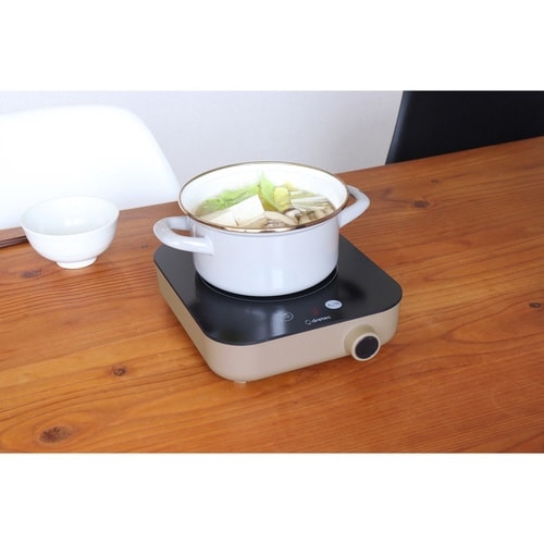 IHコンロ 卓上 1口 ピッコリスト ベージュ