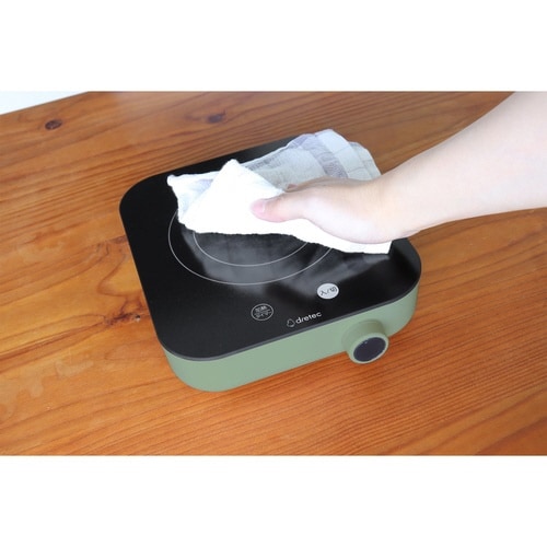 IHコンロ 卓上 1口 ピッコリスト グリーン