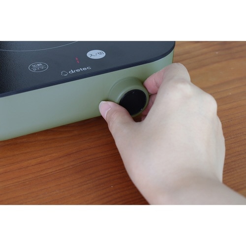 IHコンロ 卓上 1口 ピッコリスト グリーン