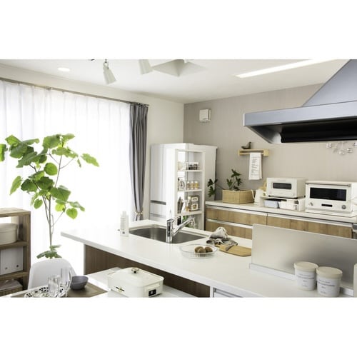 キッチンラック 幅50cm パールホワイト