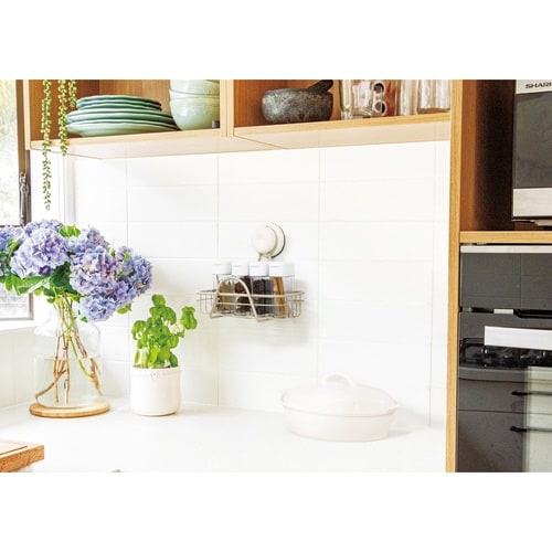 調味料ラック 強力吸盤 Mochi マルチラック