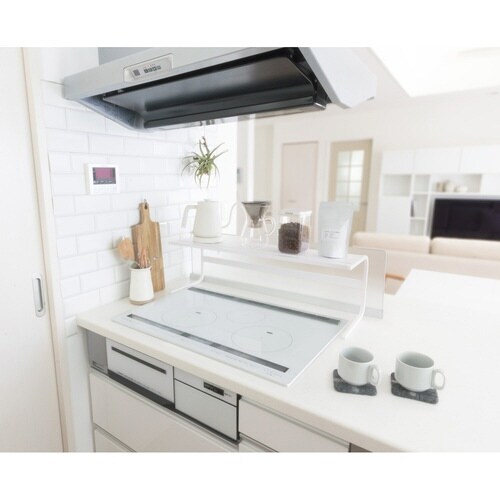 コンロ奥ラック キッチンアシストラック 幅80cm