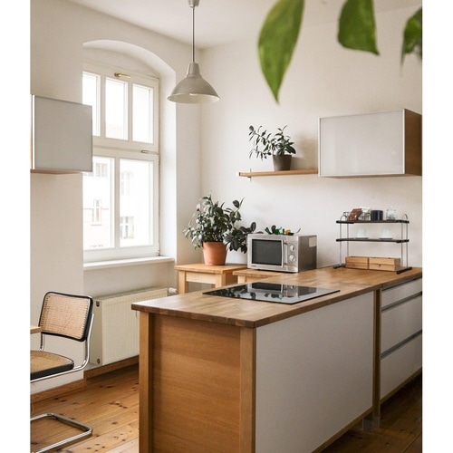 キッチンラック 2段 幅40cm モクメタル