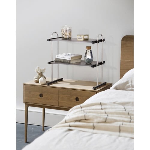 キッチンラック 2段 幅40cm モクメタル