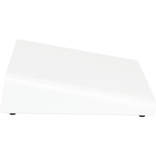 モニター台 PCラック 幅34cm パールホワイト