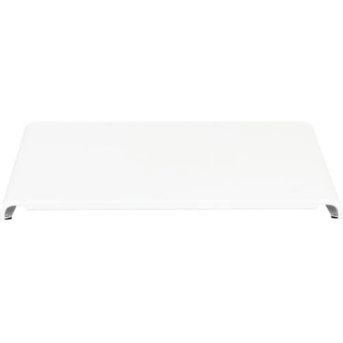 モニター台 PCラック 幅41cm パールホワイト