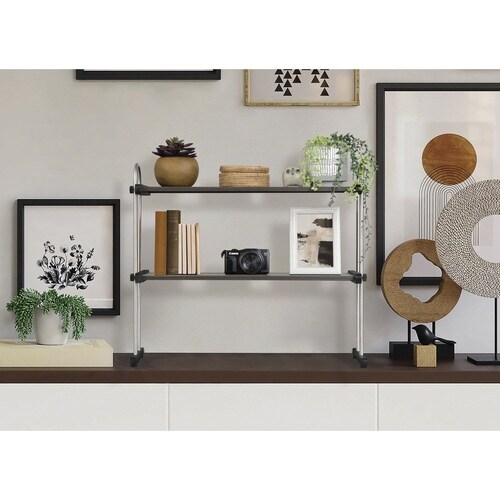 キッチンラック 2段 幅55cm モクメタル