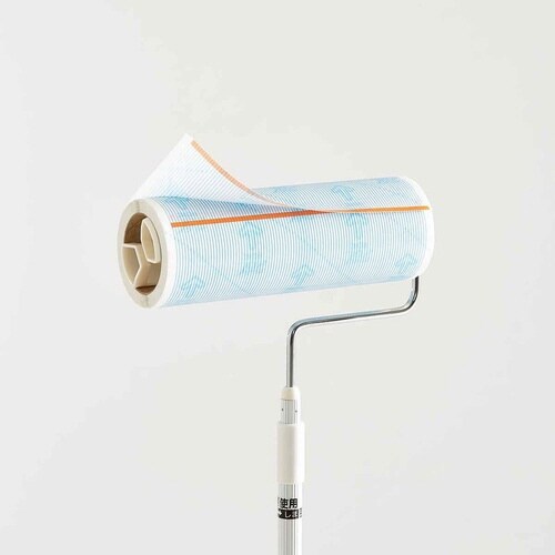 コロコロ 粘着クリーナー 本体 ケース付き 伸縮式